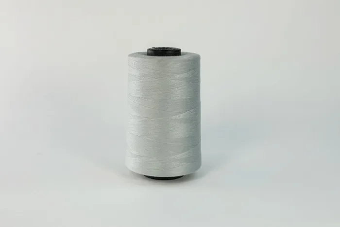 Нитки ПЕ №40/2 5000 м Barva, сірий світлий, 5043