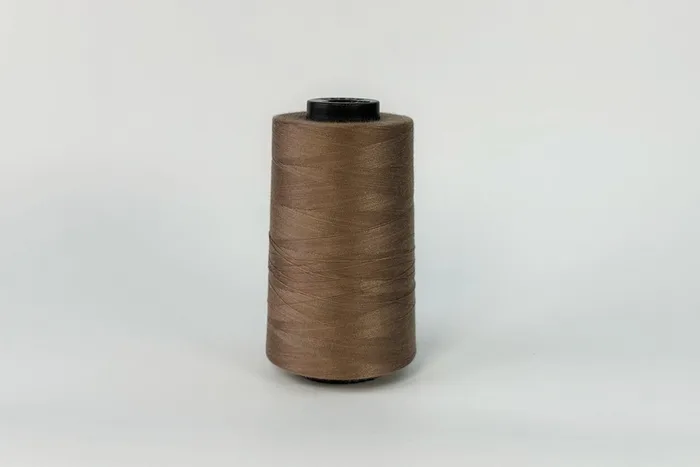 Нитки ПЕ №40/2 5000 м Barva, коричневий світлий, 7065
