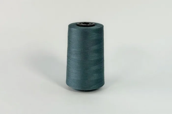 Нитки ПЕ №40/2 5000 м Barva, блакитний темний, 2082