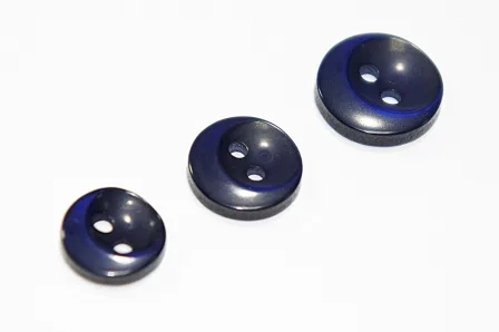 Гудзик 11 мм Mertbutton, синій темний, 4012-18-1313