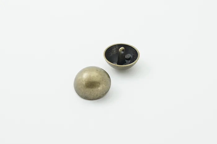 Гудзик 23 мм Mertbutton, стара латунь, MTL-73-36-bronz