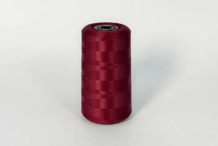 Нитка текстурована №150D 7500 м Barva, бордовий натуральний, 6026