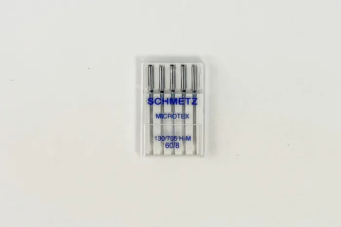 Голки №60 із особливо гострим і тонким вістрям MICROTEX, SCHMETZ
