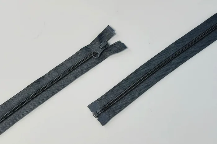 Блискавка YKK, T5, 1 замок, 70 см, сірий темний