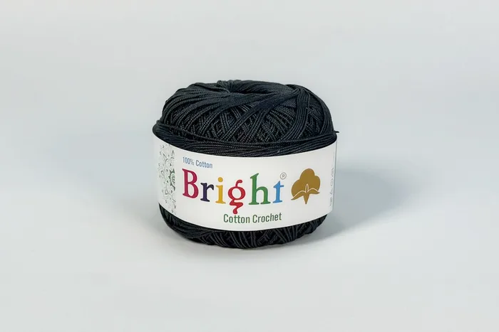 Нитки Ірис 50гр/230м Bright, сірий темний, 490