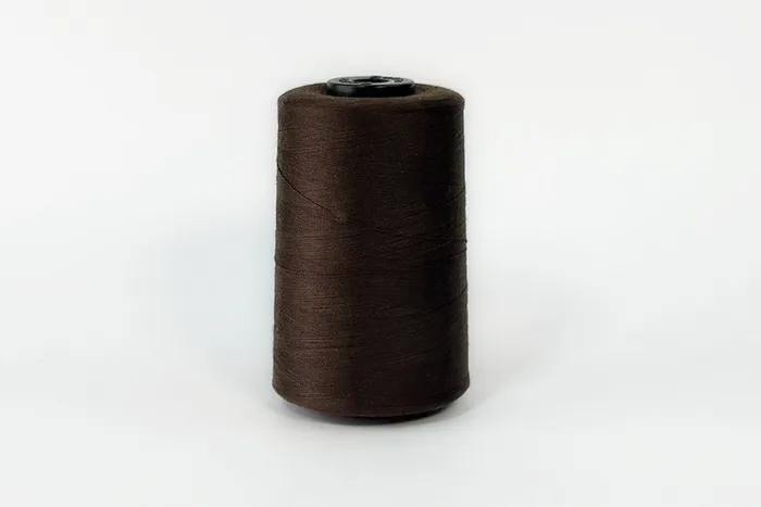Нитки ПЕ №40/2 5000 м Barva, коричневий темний, 7083