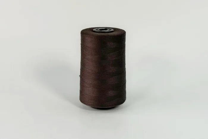 Нитки ПЕ №40/2 5000 м Barva, коричневий темний, 7089