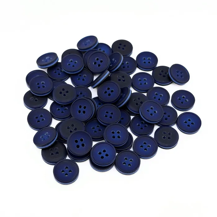 Гудзик 20 мм Mertbutton, електрик яскравий, 2665-32-3 mat
