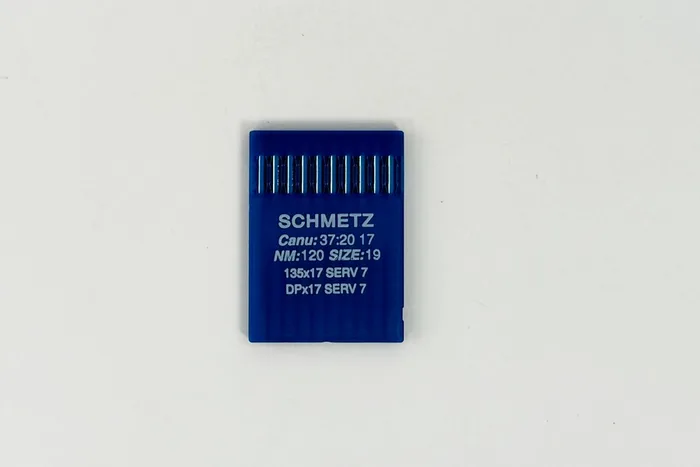 Голки DPх17 №120 (колба товста, кругле стандартне вістря), SCHMETZ