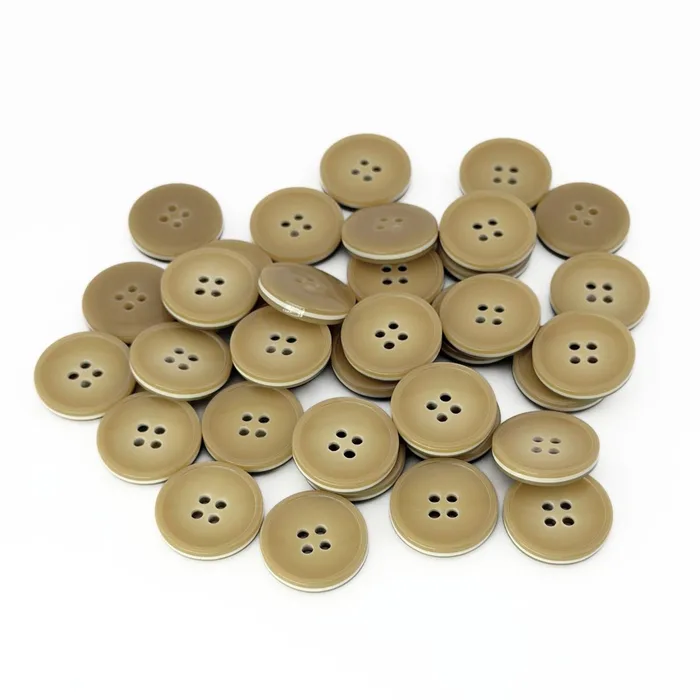 Гудзик 20 мм Mertbutton, бежевий, 2665-32-4