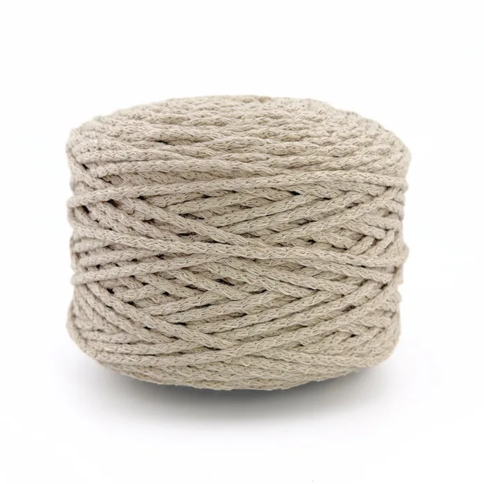 Пряжа "Macrame 3, 5", бежевий, 118