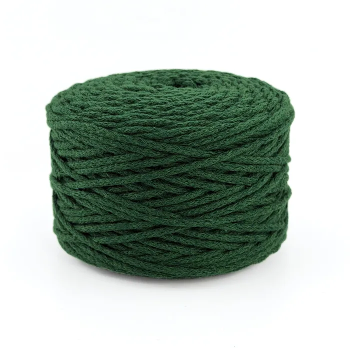 Пряжа "Macrame 3, 5", зелений, 218