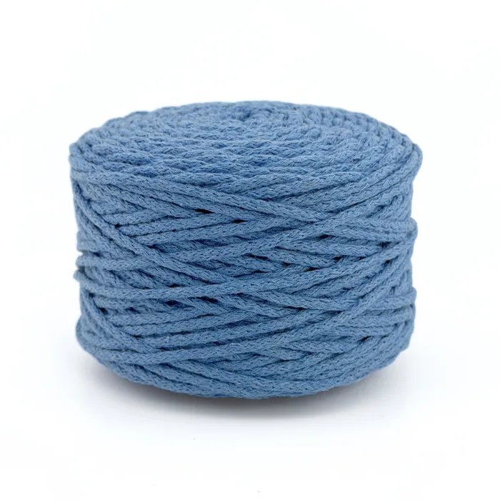 Пряжа "Macrame 3, 5", блакитний, 1100