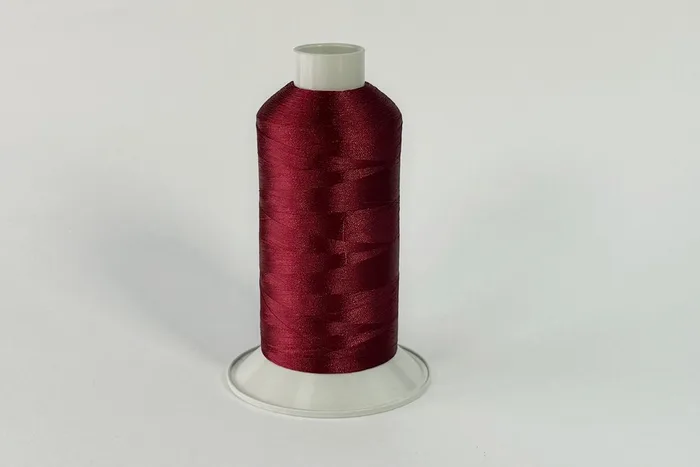 Нитки Barva ПЕ вишивальні №120D/2 6150 м, бордовий натуральний, 6026