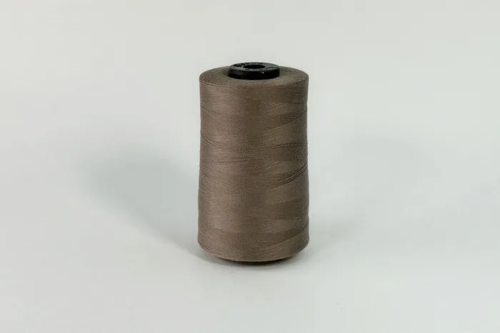 Нитки ПЕ №40/2 5000 м Barva, бежевий брудний, 7084