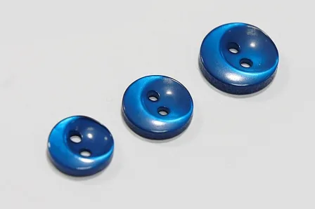 Гудзик 11 мм Mertbutton, електрик яскравий, 4012-18-1125