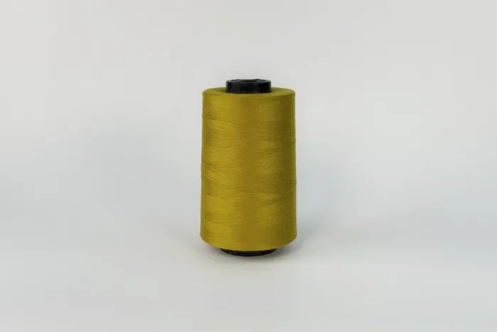 Нитки ПЕ №40/2 5000 м Barva, жовтий темний, 3003