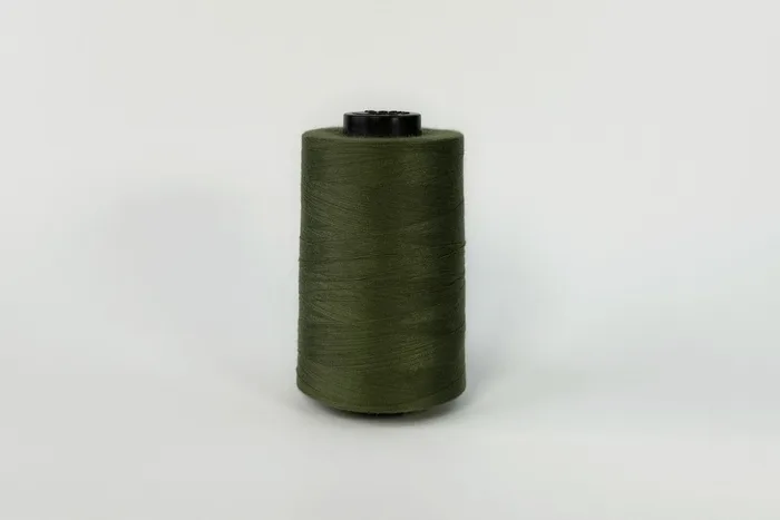 Нитки армовані ПЕ №45/2 3000 м Barva, хакі натуральний, 4037