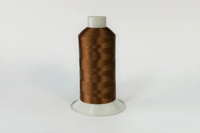 Нитки Barva ПЕ вишивальні №120D/2 6150 м, коричневий натуральний, 7025