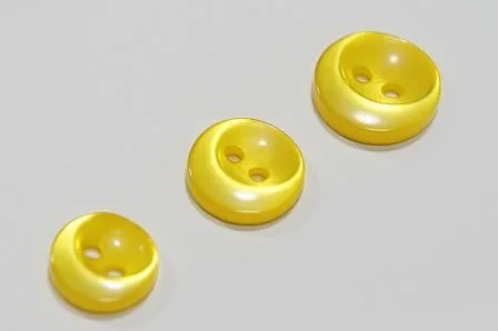 Гудзик 15 мм Mertbutton, жовтий, 4012-23-1369