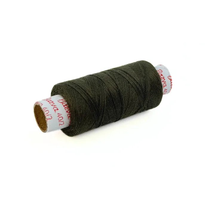 Нитки ПЕ №40/2 250 м Barva, хакі темний, 7064