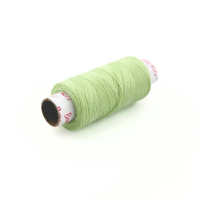Нитки ПЕ №40/2 250 м Barva, зелений світлий, 4054