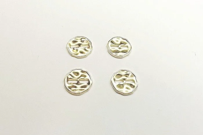Гудзик металевий 18 мм Mertbutton, золото, SMB-280-28-gold
