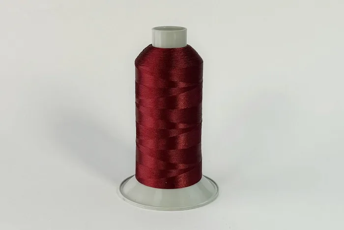 Нитки Barva ПЕ вишивальні №120D/2 6150 м, червоний темний, 6073