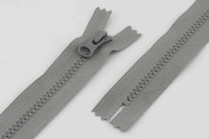 Блискавка YKK, T5 трактор, 1 замок, 18 см, сірий, VSC-18-181-DA8LHD