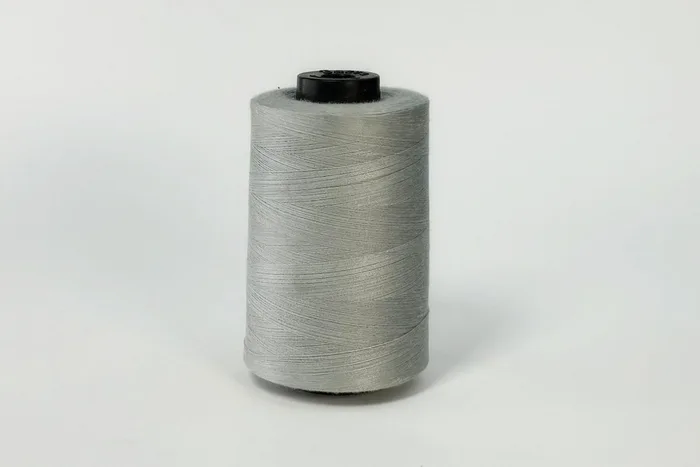 Нитки ПЕ №40/2 5000 м Barva, сірий світлий, 5055