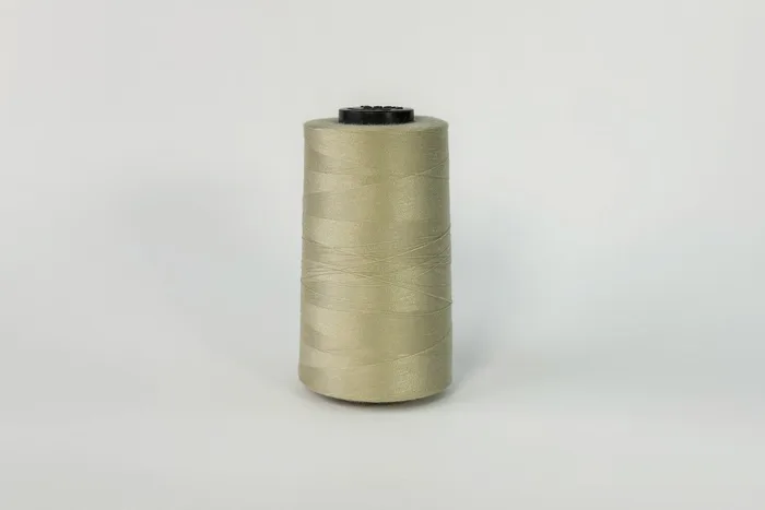 Нитки армовані ПЕ №45/2 3000 м Barva, бежевий брудний, 7016