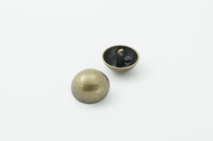 Гудзик 20 мм Mertbutton, стара латунь, MTL-73-32-bronz