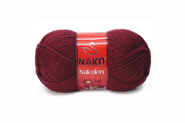 Пряжа 100гр/210м Nakolen, бежевий рожевий, 23770