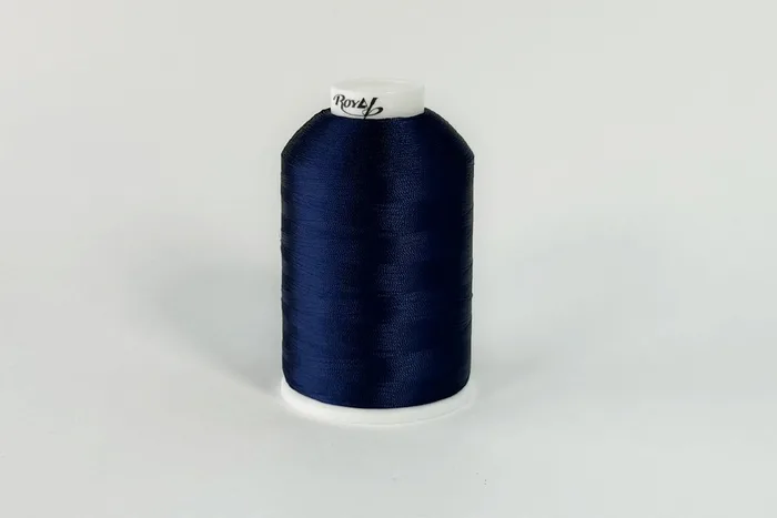 Нитки віскоза 120/D 5000 м Royal, синій темний