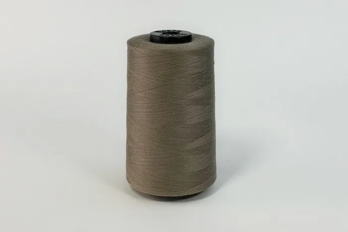 Нитки ПЕ №40/2 5000 м Barva, бежевий темний, 7085