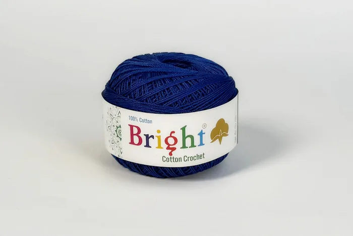 Нитки Ірис 50гр/230м Bright, електрик яскравий, 3000