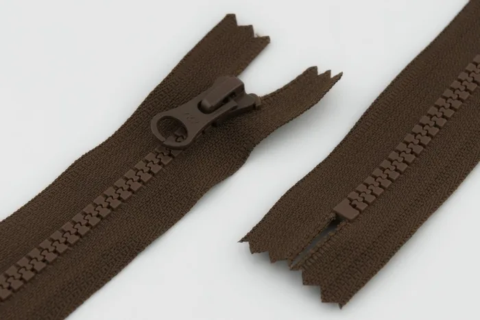 Блискавка YKK, T5 трактор, 1 замок, 18 см, коричневий, VSC-18-568-DA8LHD