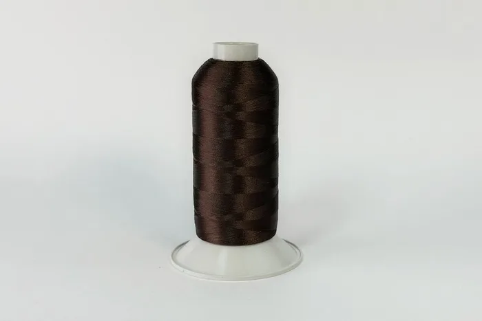 Нитки Barva ПЕ вишивальні №120D/2 6150 м, коричневий натуральний, 7053