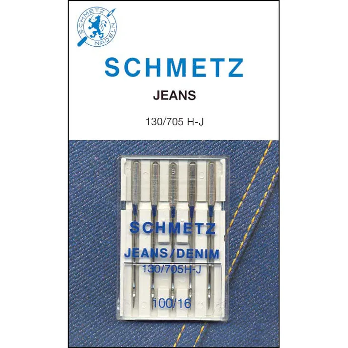 Голки №100 для джинсу JEANS, SCHMETZ