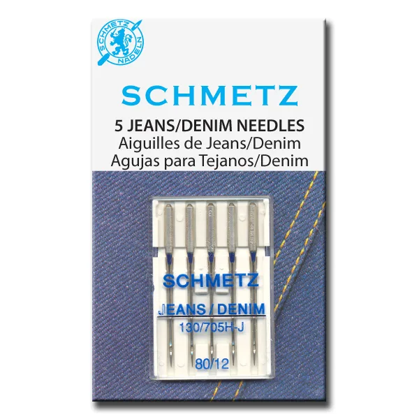 Голки №80 для джинсу JEANS, SCHMETZ
