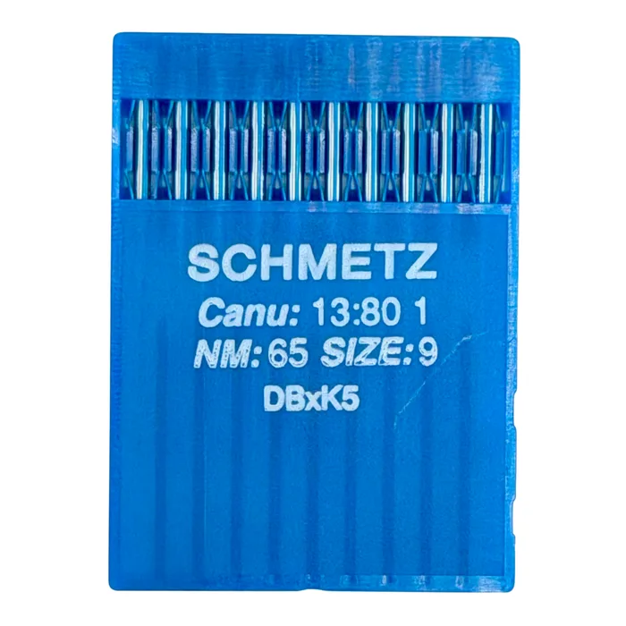 Голки DBxK5 №65 (колба тонка, кругле стандартне вістря), SCHMETZ