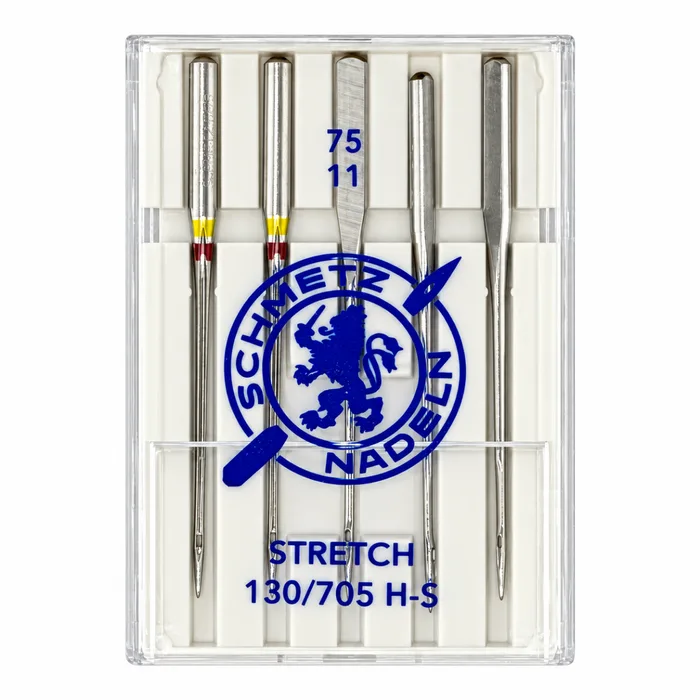 Голки №75 для еластичних тканин STRETCH, SCHMETZ